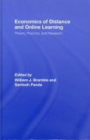 Cover for Economics of Distance and Online Learning