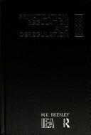 Cover for Privatization, regulation and deregulation
