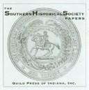 Cover for Southern Historical Society Papers