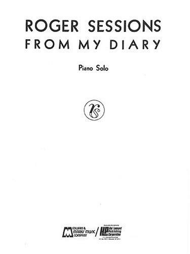 Cover for From My Diary