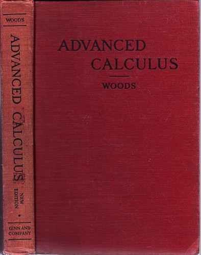 Cover for Advanced calculus.