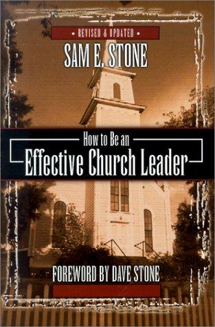 Cover for How to be an effective church leader