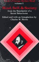 Cover for Mind, self, and society