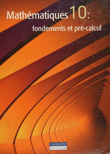 Cover for Mathématiques 10
