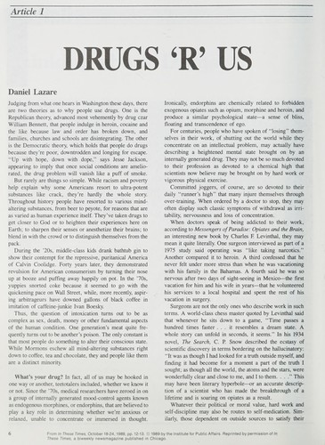 Cover for Drugs, Society and Behavior 95/96 (An Annual Edition)