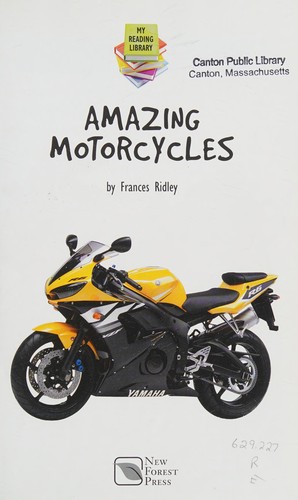 Cover for Amazing motorcycles