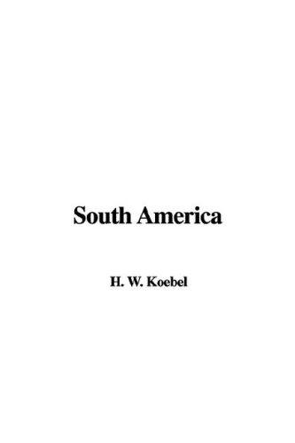 Cover for South America