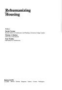 Cover for Rehumanizing housing