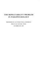 Cover for The Repeatability problem in parapsychology