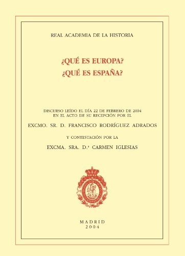 Cover for Qué es Europa? Qué es España?