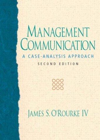 Cover for Management Communication, Second Edition