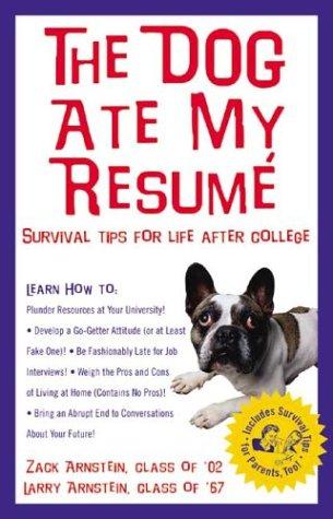 Cover for The Dog Ate My Resume