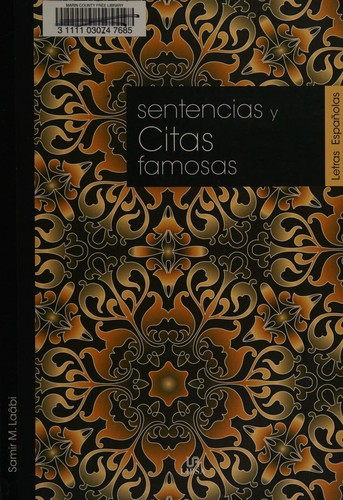 Cover for Sentencias y citas famosas