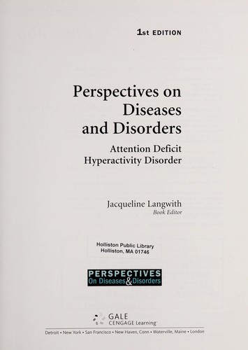 Cover for Attention deficit hyperactivity disorder