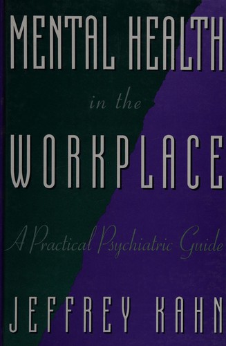 Cover for Mental health in the workplace