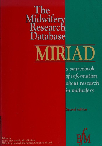 Cover for The midwifery research database