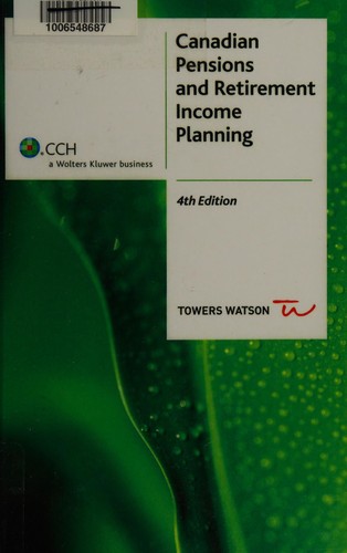 Cover for Canadian pensions and retirement income planning