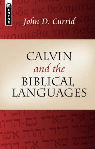 Cover for Calvin and the Biblical Languages (Mentor)