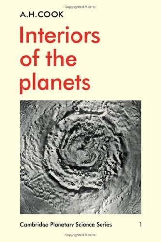 Cover for Interiors of the planets