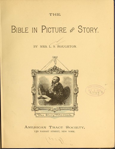 Cover for The Bible in picture and story