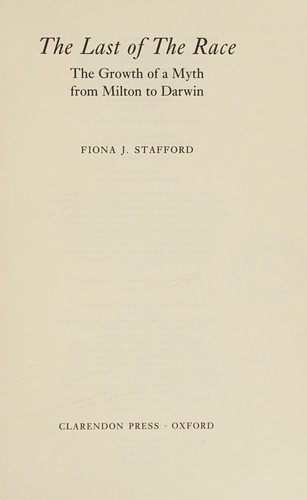 Cover for The last of the race