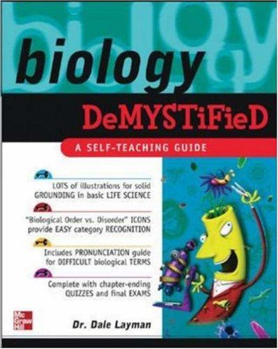 Cover for Biology Demystified (TAB Demystified)