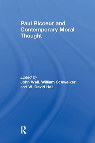 Cover for Paul Ricoeur and Contemporary Moral Thought
