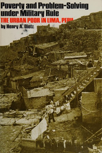Cover for Poverty and problem-solving under military rule