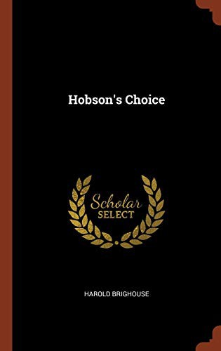Cover for Hobson's Choice