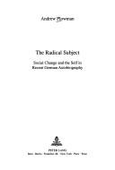 Cover for The radical subject