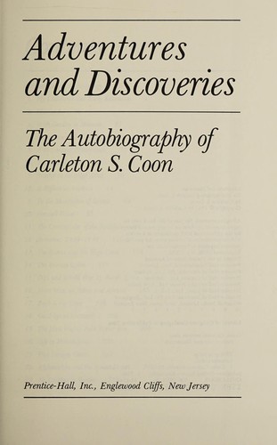 Cover for Adventures and discoveries