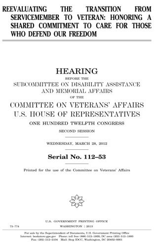 Cover for Reevaluating the transition from servicemember to veteran