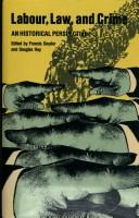 Cover for Labour, Law and Crime