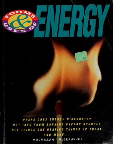 Cover for Forms and uses of energy