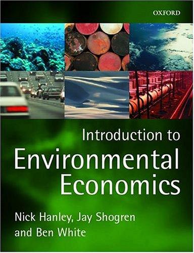 Cover for Introduction to Environmental Economics