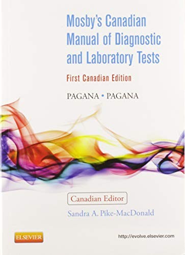 Cover for Mosby's Canadian Manual of Diagnostic and Laboratory Tests and Maunder