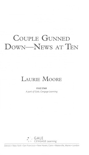 Cover for Couple gunned down, news at ten