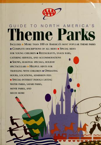 Cover for AAA guide to North America's theme parks