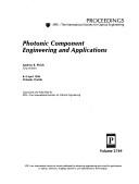 Cover for Photonic component engineering and applications