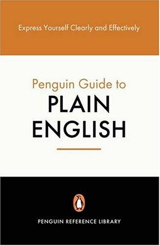 Cover for The Penguin guide to plain English