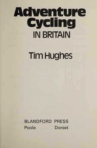 Cover for Adventure Cycling in Britain