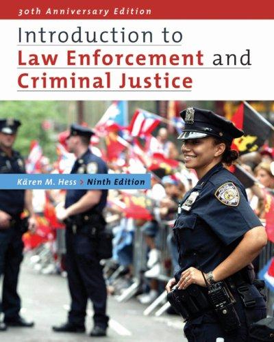 Cover for Introduction to Law Enforcement and Criminal Justice