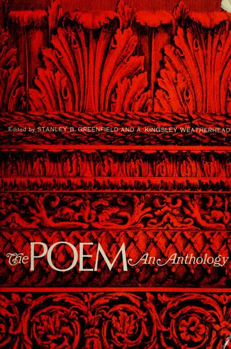 Cover for The poem; an anthology.