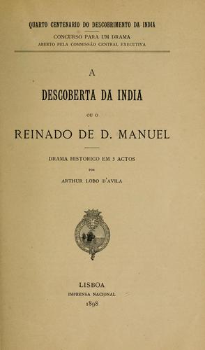 Cover for A descoberta da India