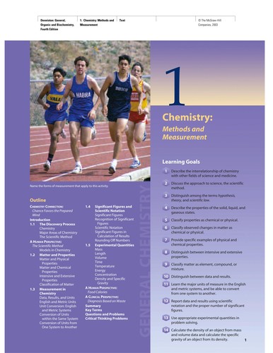 Cover for General, organic, and biochemistry