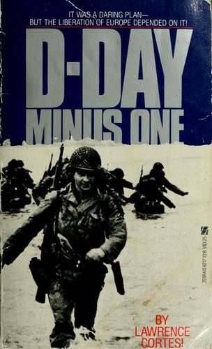 Cover for D-day minus one
