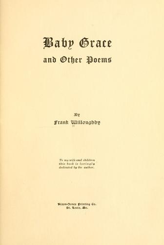 Cover for Baby Grace, and other poems