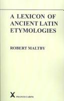 Cover for A Lexicon of Ancient Latin Etymologies (Arca Classical and Medieval Texts, Papers and Mongraphs) (Arca Classical and Medieval Texts, Papers and Mongraphs)