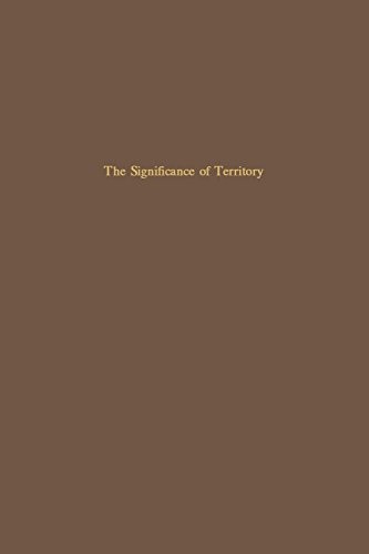 Cover for The Significance of Territory