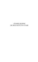 Cover for Géophilosophie de Deleuze et Guattari